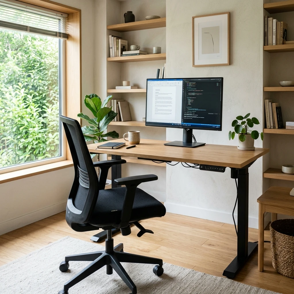 Japandi Home Office Setup 2026